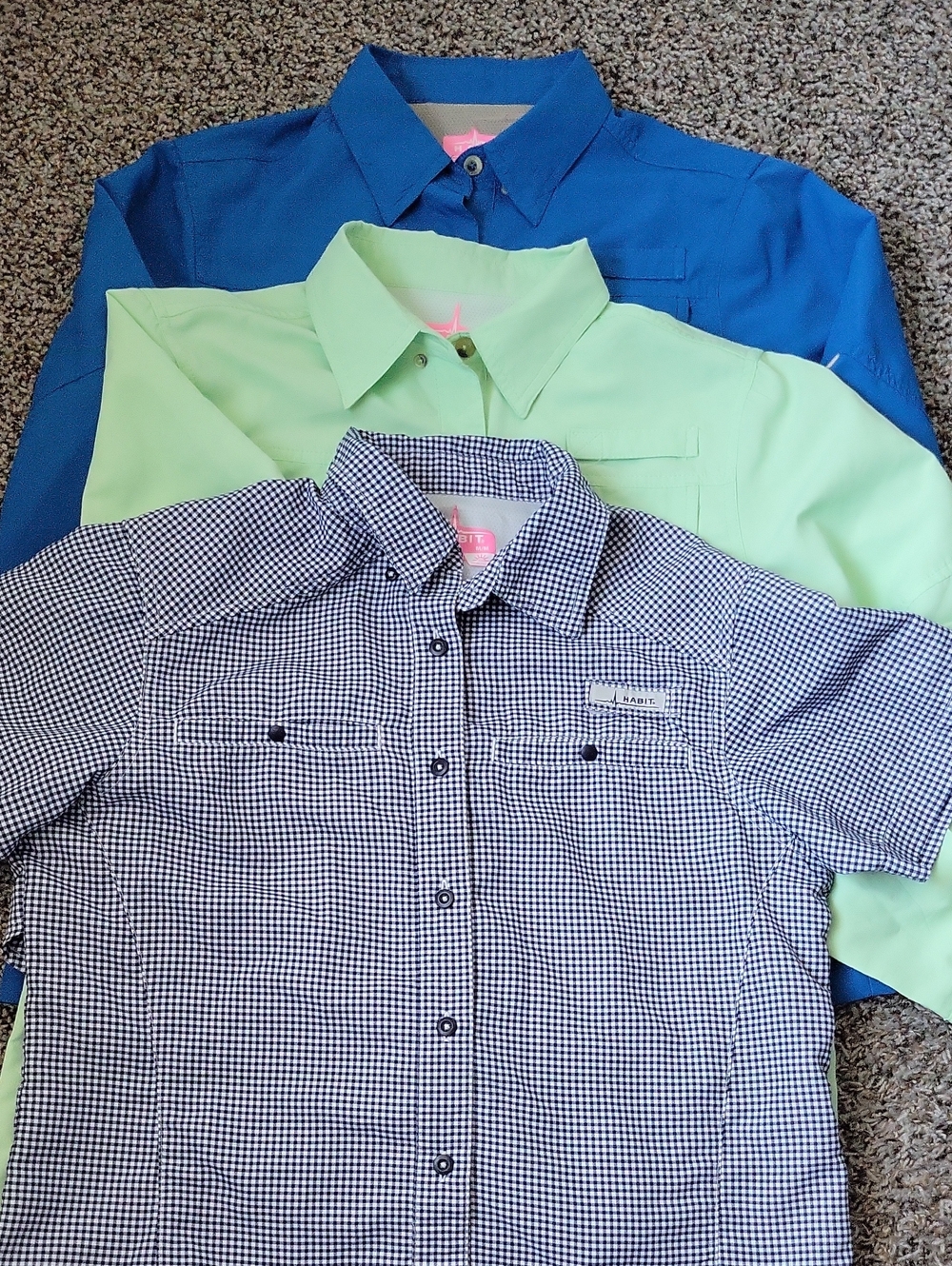 Womens HABIT fishing Shirts Bundle